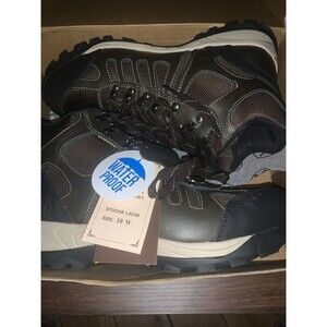 Lincoln Outfitters Mens Leather Boots‎ Size 10 Wide Brown Waterproof